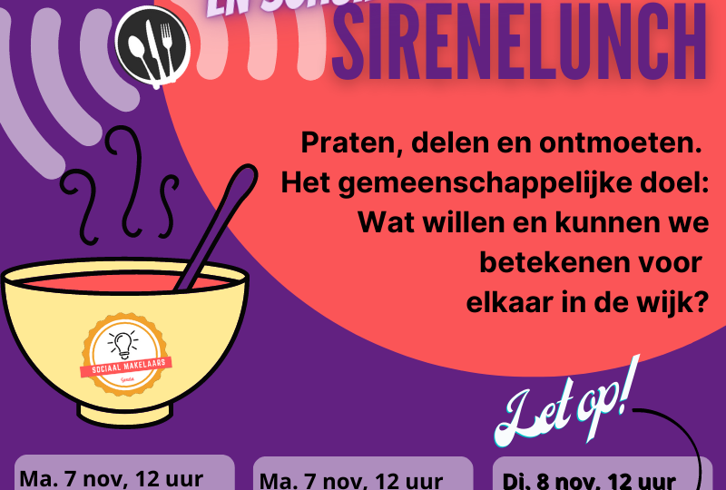 Reminder: Sirenelunch November!