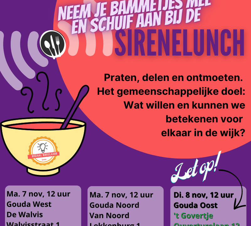 Reminder: Sirenelunch November!