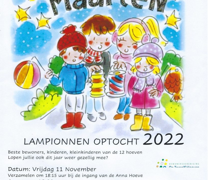 Sint Maarten optocht 2022