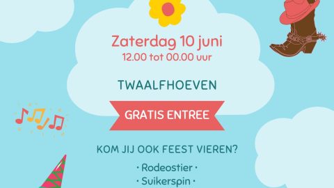 Uitnodiging Lustrumfeest 10 juni 2023