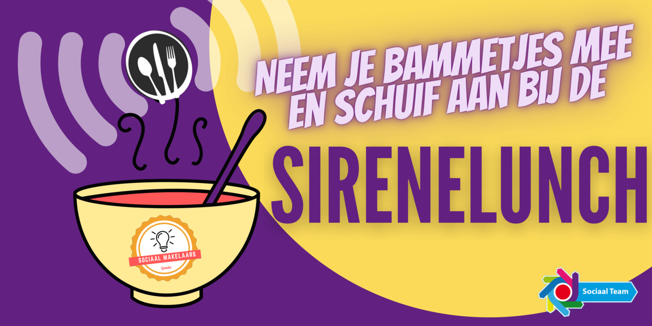 Sirenelunch 8 & 9 april 2024